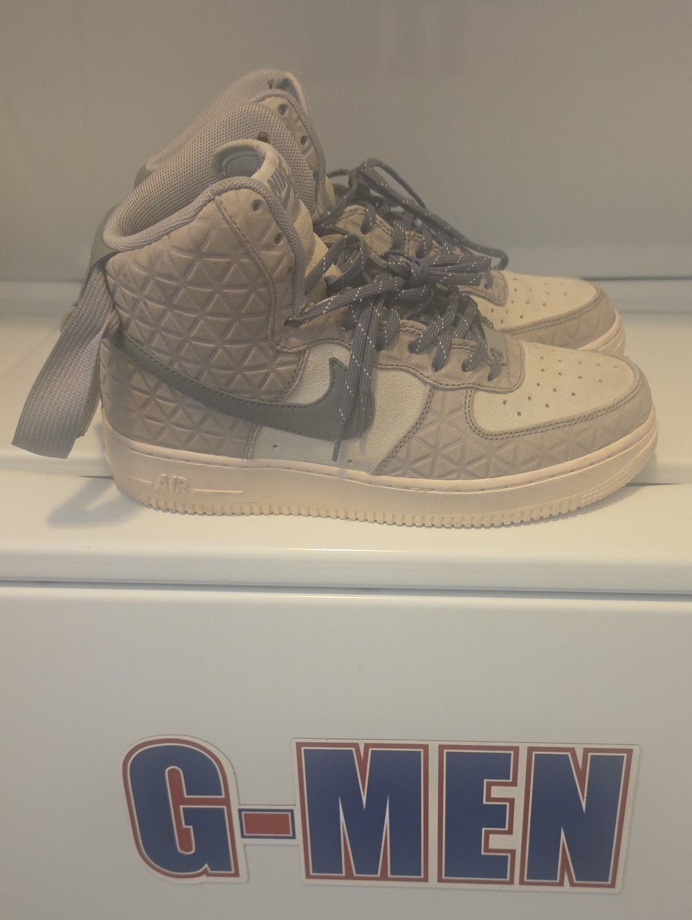 Nike Air Force 1 Hi Prm Suede Matte Silver Cool Grey (Women's)